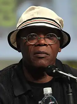A photograph of Samuel L. Jackson