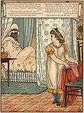 "The better to see you with": woodcut by Walter Crane