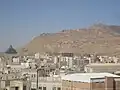 Jabal Nuqm or Jabal Nuqum in the area of Sana'a. Local legend has it that after the death of Noah, his son Shem built the city at the base of this mountain.