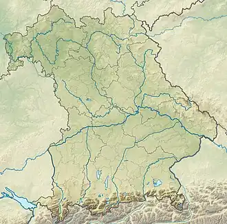 List of mountains of Bavaria is located in Bavaria