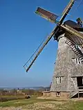 Usedom − Benz windmill, one of many windmills in MV
