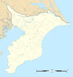 Kashiwa is located in Chiba Prefecture