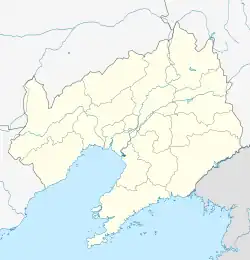 Beizhen is located in Liaoning