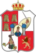 Coat of arms of Tabasco, Mexico.