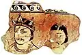Dilberjin fresco fragment.
