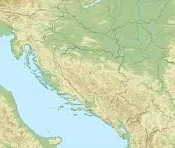 Neretva Delta is located in Dinaric Alps