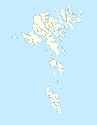 Funningsfjørður is located in Denmark Faroe Islands