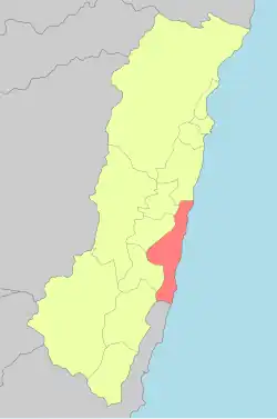 Fengbin Township in Hualien County