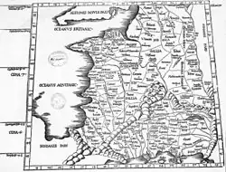 3rd Map of EuropeGallia Lugdunensis, Narbonensis, and Belgica