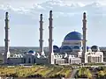 Astana Grand Mosque is the largest mosque in Central Asia in Astana, Kazakhstan