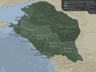 Location of Circassia