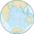 Map of the Indian Ocean