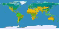 Clickable world map(with climate classification)