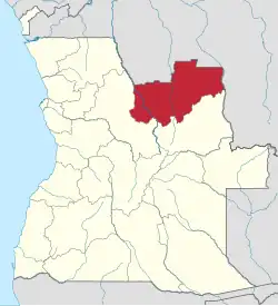 Lunda Norte, province of Angola