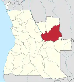 Lunda Sul, province of Angola