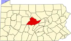 Location of Nittany Valley