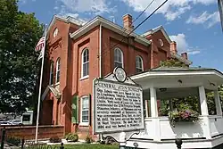 The historic Monroe County Courthouse in Union.