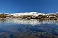 View of Mount Kosciuszko and the Etheridge Range from the headwaters of the Snowy River