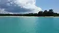 Bharatpur beach in Andaman and Nicobar, as seen from jetty