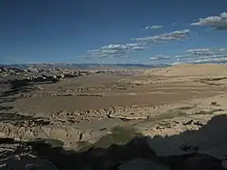 Landscape of Zanda, viewed from Tsaparang.