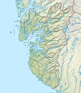 Lysefjorden is located in Rogaland