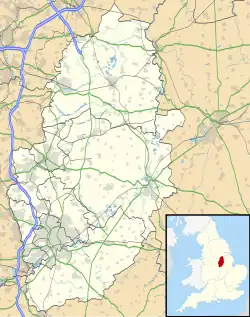 The Dukeries is located in Nottinghamshire