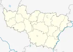 Krasnovo is located in Vladimir Oblast