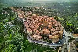 View of Panicale