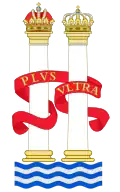 The columns as depicted in the Spanish coat of arms.
