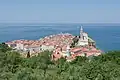 Old town of Piran (Pirano), (Slovenia)