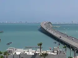 Queen Isabella Causeway route to South Padre Island