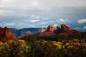 Cathedral Rock from Red Rock State Park