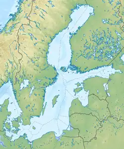 South Kvarken is located in Baltic Sea