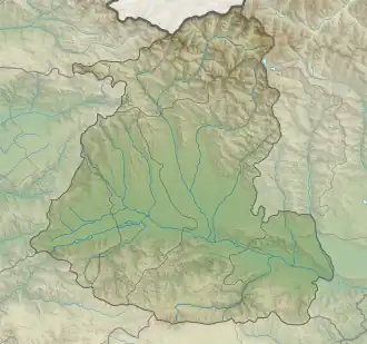 Likhi Range is located in Shida Kartli