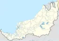 Bau is located in Sarawak