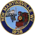 Official seal of New Martinsville, West Virginia