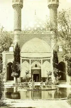 Shah Nematollah Vali Shrine in Mahan, Kerman, Qajar era, 1902