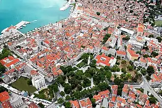 The Palace of the Emperor Diocletian in Split