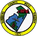Official seal of Summers County