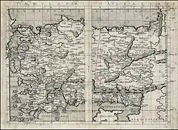 1st Map of AsiaBithynia and Pontus, Asia, Lycia, Pamphylia, Galatia, Cappadocia, Cilicia, and Lesser Armenia