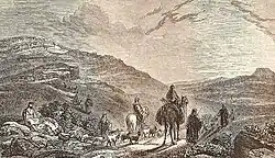 A sketch of "Tekoa - Fureidis, Palestine"