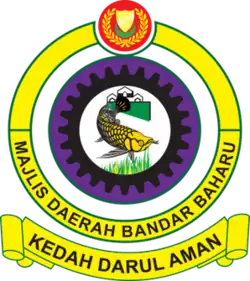 Official seal of Bandar Baharu District