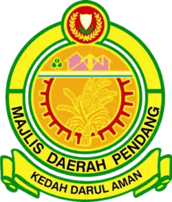 Official seal of Pendang District