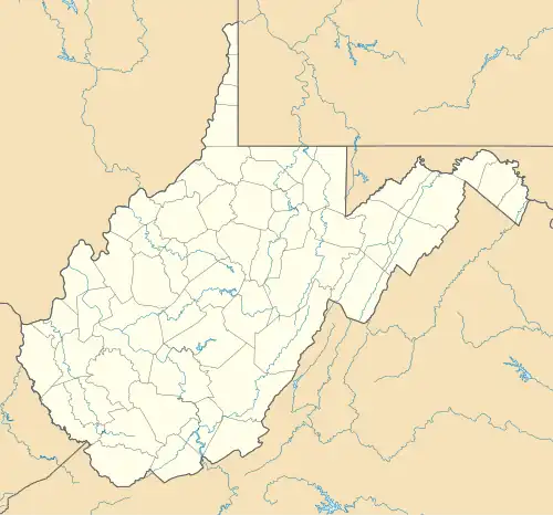 Bradshaw is located in West Virginia