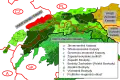 Moravian-Silesian Foothills, marked in red and labeled with D1