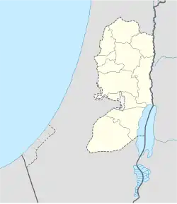 Sa'ir is located in the West Bank