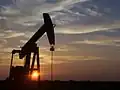Pumpjacks, like this one south of Midland, are a common sight in West Texas oil fields.