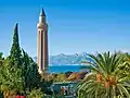 Yivli Minaret Mosque, near the Gulf of Antalya