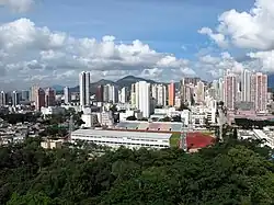 Day view of the Yuen Long District skyline
