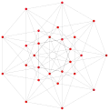 3{4}2{3}2, or has 27 vertices, 27 3-edges, and 9 faces